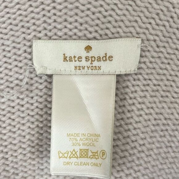 Kate Spade Ruana Wool Blend Poncho - Picture 3 of 6